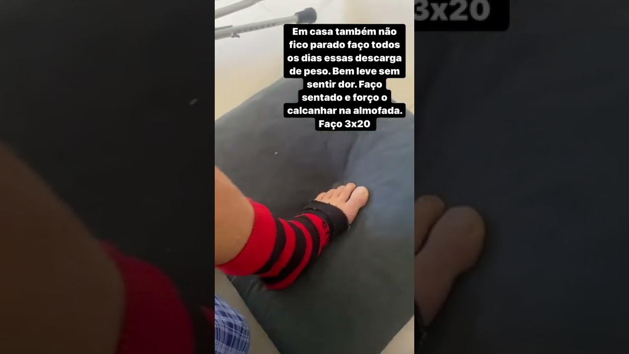 Tendão de Aquiles . 43 dias pós cirurgia. Passo a passo o que fiz até hoje