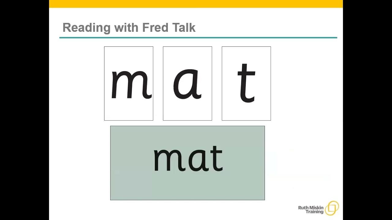 Read Write Inc. Phonics Fred Talk YouTube