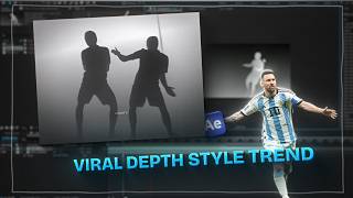 Viral depth style trend tutorial on after effects ( Without Plugins )