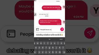this chat app is insane😭#trending #chatapp #messaging #chatnee #chatneeapp