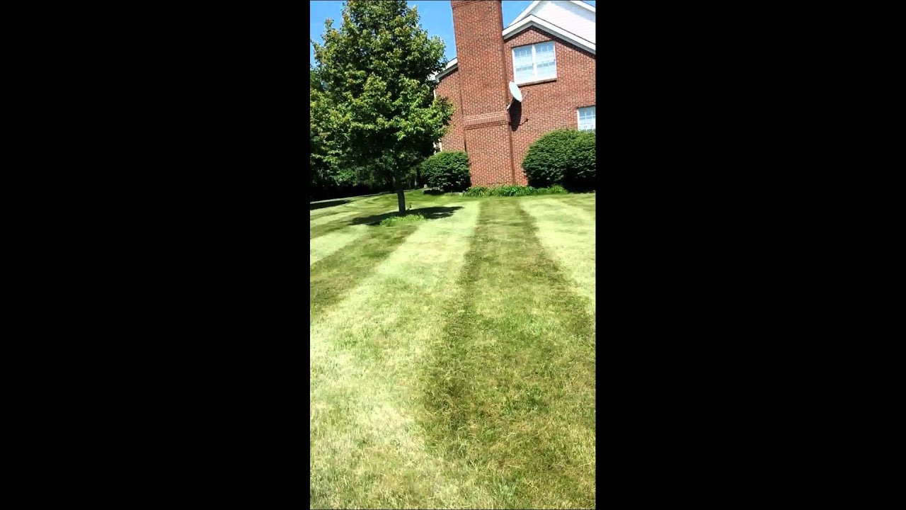  homemade john deere striping kit YouTube