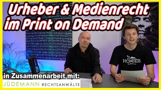 PRINT ON DEMAND TShirt Business  Markenrecht , Urheberrecht & Wettbewerbsrecht mit FACHANWALT