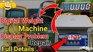 Digital Weight Machine Display Repair | Full Details Repair Display At Home | Electronic Kata