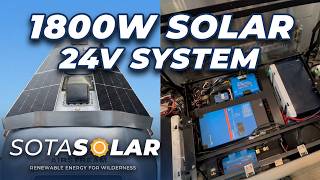 Airstream Classic 30 1800w Solar 24v Epoch Batteries 24v Multiplus Under Front Sofa!