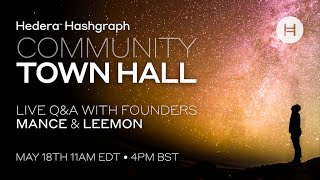 Hedera Community Town Hall | May 2021