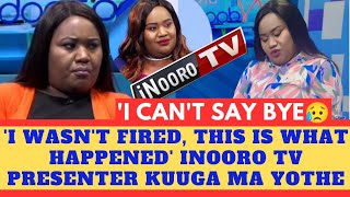 WAMBUI WA MUTURI INOORO TV PRESENTER GUTHERIA NDETO CIIGIE HER SICKNESS AND TV JOB