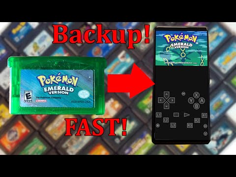 How to Backup your GBA Roms/Saves in under 30 Seconds! [2022] (Pokémon, Final Fantasy,etc.)
