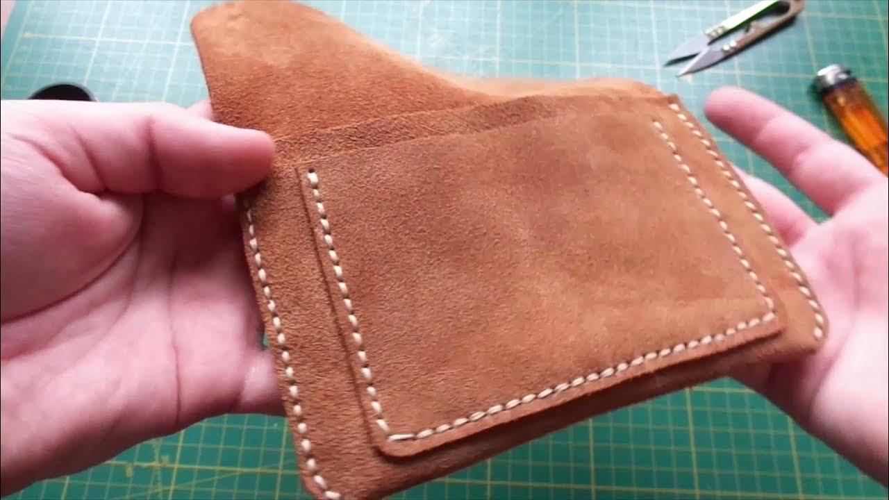 How to Make Leather Passport Wallet YouTube