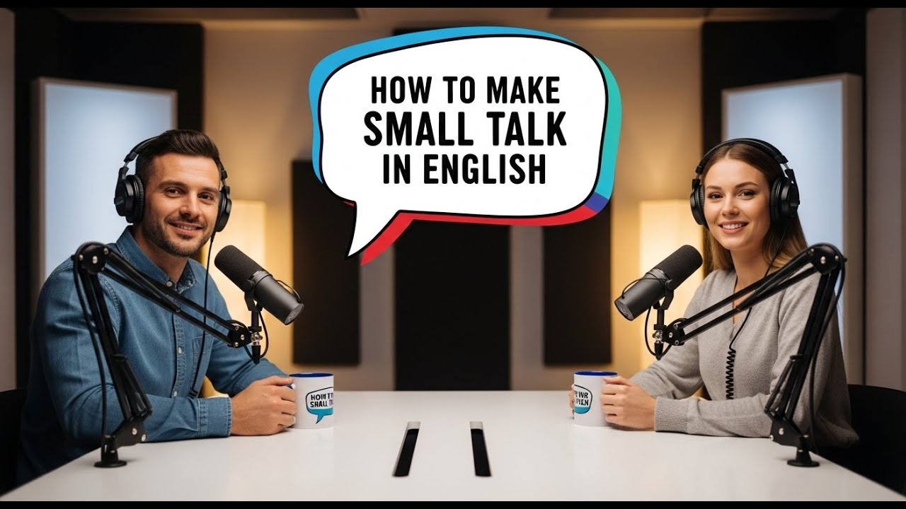 How to Make Small Talk Naturally | English Podcast for Daily Speaking Practice