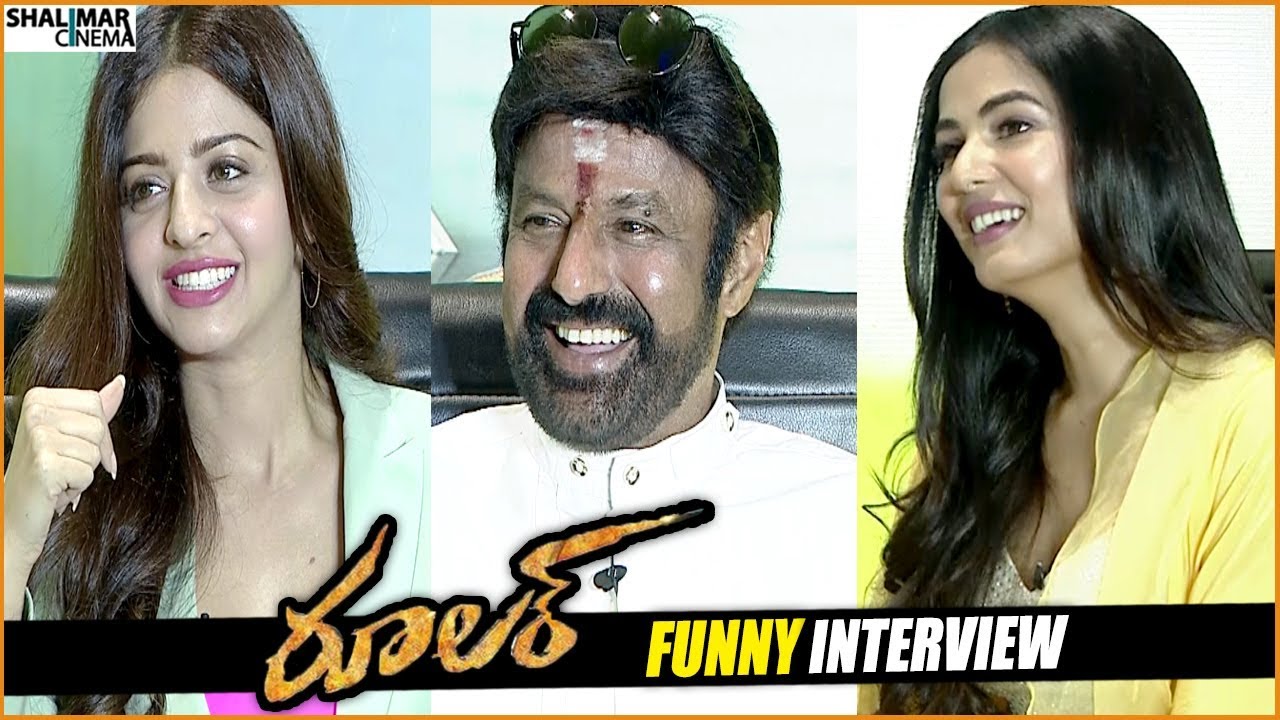 Ruler Movie Team Funny Interview || Balakrishna, Vedhika, Sonal Chauhan || Shalimarcinema