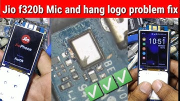 LYF Jio F320B Mic Problem with hang and logo Problem | how to Replace Mic Jio F320b hang logo