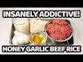 This Addictive Rice Cooker Honey Garlic Ground Beef Rice is My New Obsession!