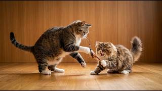 🐱💚 Relaxing Cat Video 4K: Playful Kittens on the Grass – Soft Meows & Calm Nature 🍃 screenshot 4
