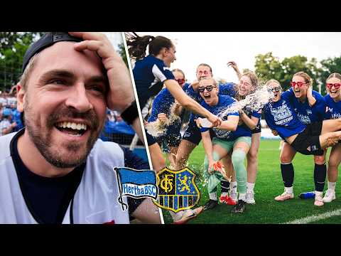 AUFSTIEG in die 2. BUNDESLIGA | Hertha BSC Frauen vs. 1. FC Saarbrücken | STADIONVLOG