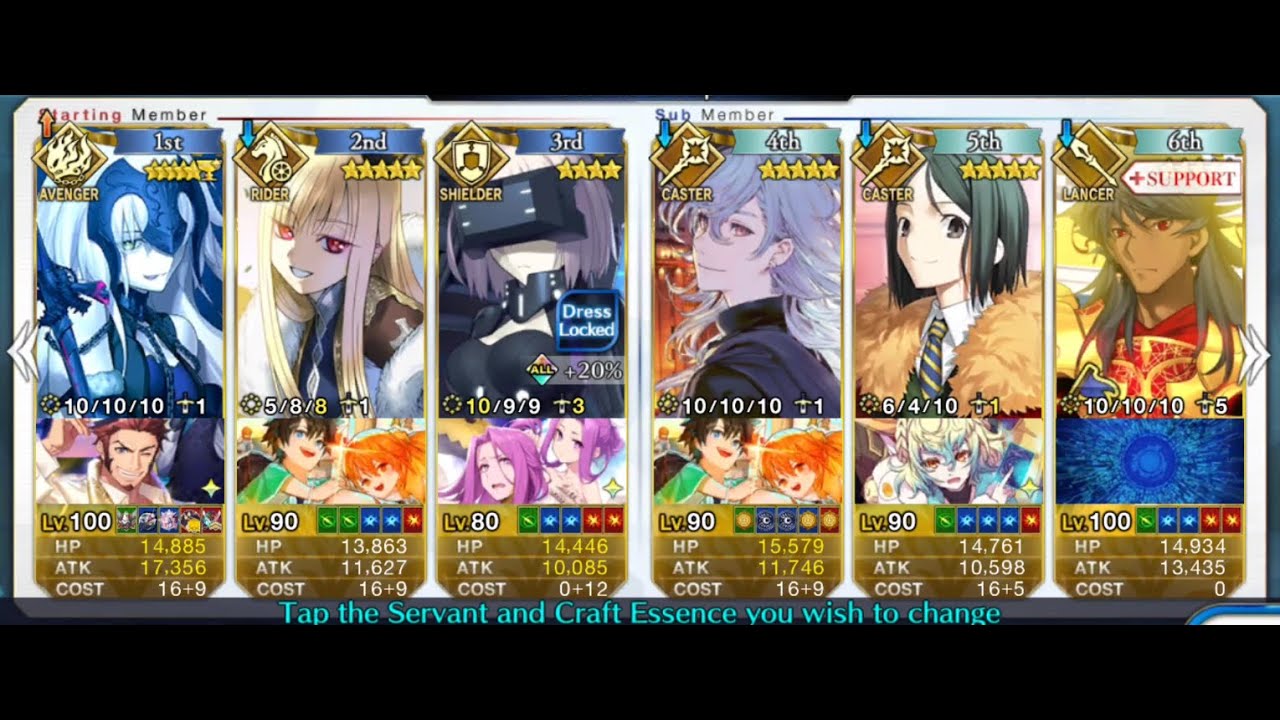 [FGO] Zeus vs. Jeanne Alter [Fate/Grand Order] - YouTube
