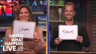 How Synced Up are Emily Simpson & Shane Simpson? | WWHL