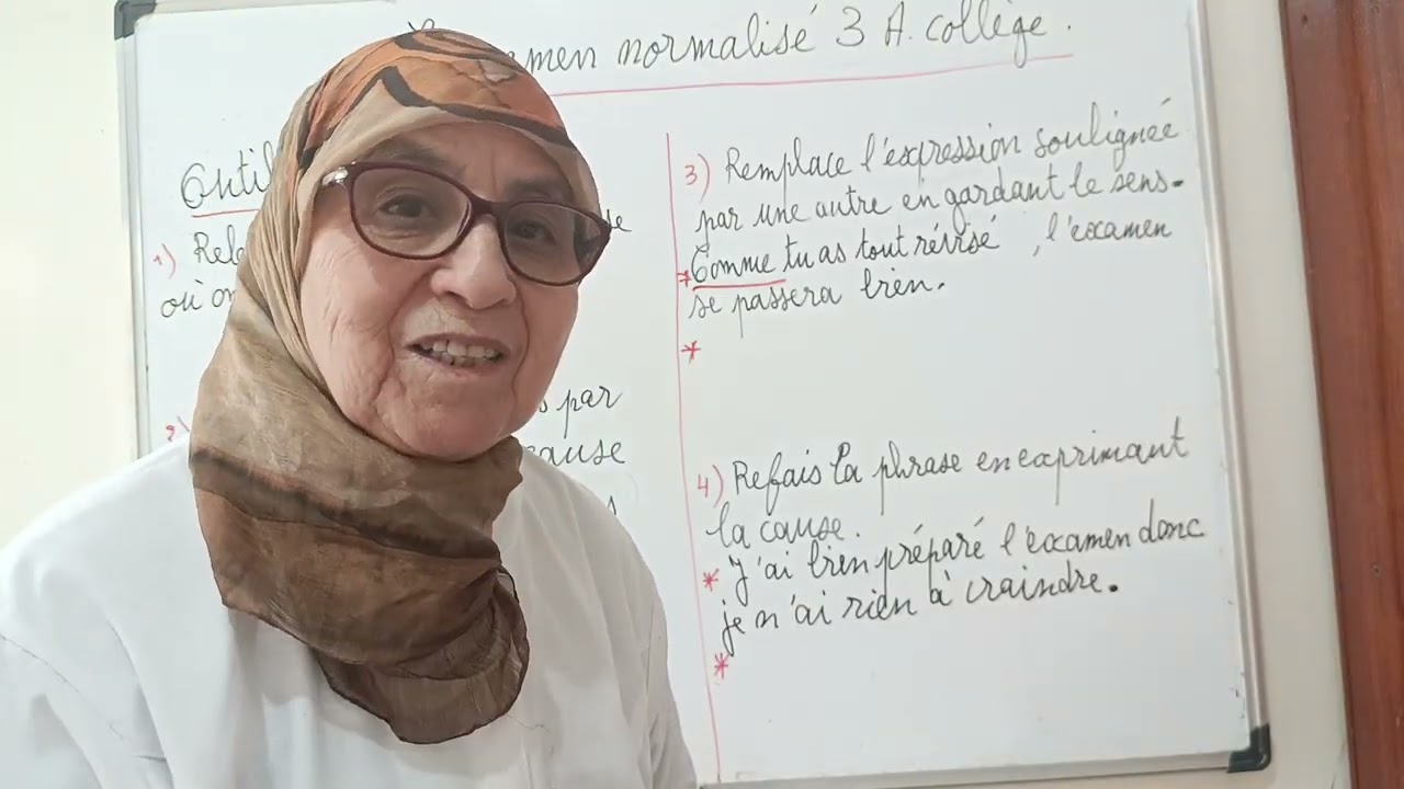 L'examen normalisé du collège