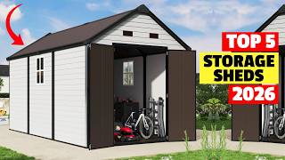 Best Storage Sheds in 2026 – Top 5 Picks for Durability, Space &amp; Backyard Style!