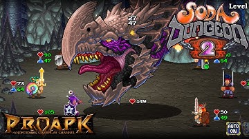 Soda Dungeon 2 Gameplay Android / iOS (Offline RPG)