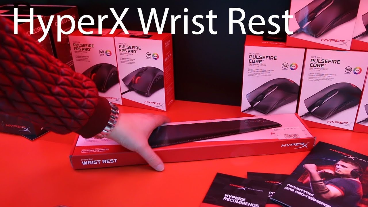 HyperX wrist rest review and why you should get one HXWR YouTube