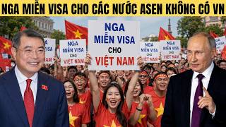 Why has Russia waived visas for 5 ASEAN countries but excluded Vietnam?