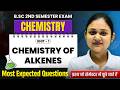 Chemistry of Alkenes I B.Sc Chemistry 2nd Semester Exam I Important Questions I MCQs IUnit-1 I Paper