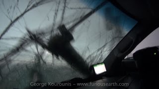 Tornado Chasers Get Hit By Farming Equipment - May 11 2014
