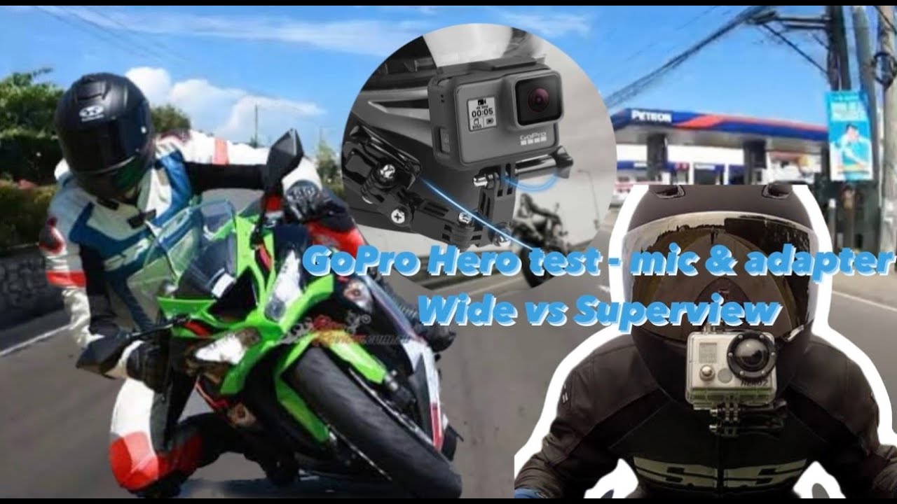 GoPro testing with new mic and adaptor - YouTube