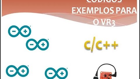 Conheça os códigos exemplos Arduino do Módulo V3 - Reconhecimento de voz V3 #58
