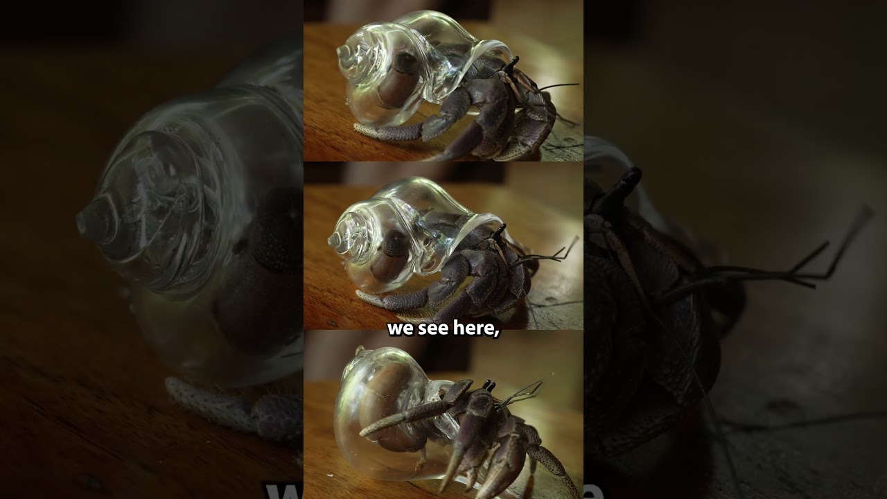 See-through shell reveals a hermit crab’s Secret Life!