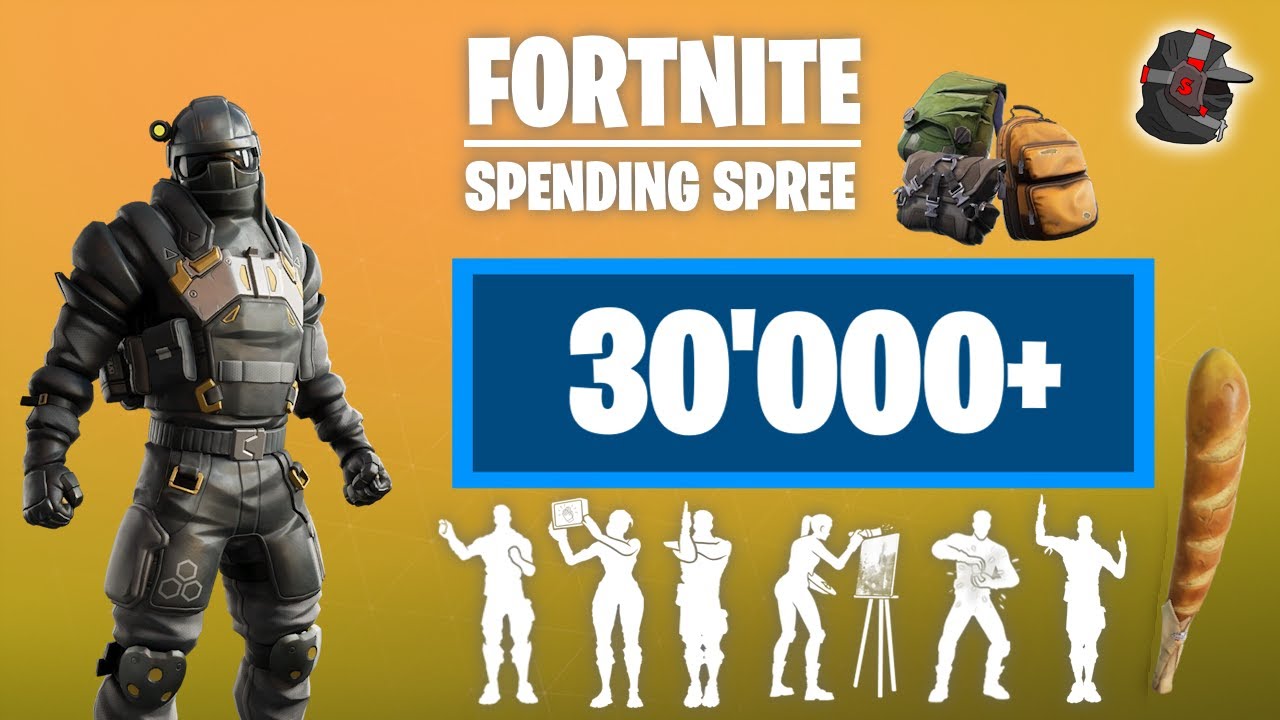 Spending too many vbucks in Fortnite Spending Spree | EP 3