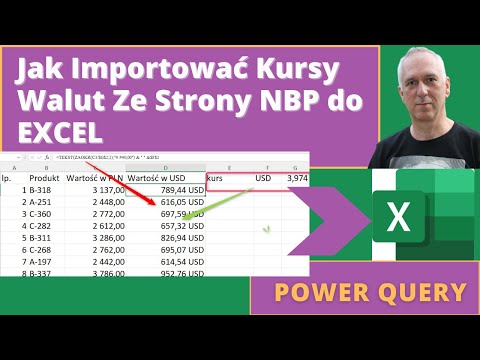 43. Jak Importować Kursy Walut ze Strony NBP przy pomocy POWER QUERY z praktycznym przykładem.
