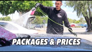 Breaking Down My Detailing Packages & Prices - Platinum Detailing SJ