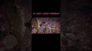 "At least she didn't overreact" #rdr2 #rdr2gameplay #blindplaythrough #reddead