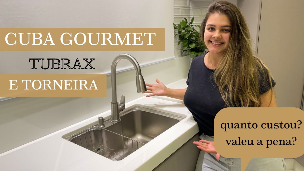 CUBA E TORNEIRA GOURMET TUBRAX! | Tudo Que Você Precisa Saber Antes De Comprar