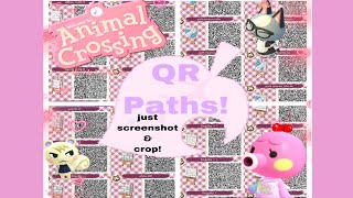 animal crossing path qr codes! || boba tea crossing