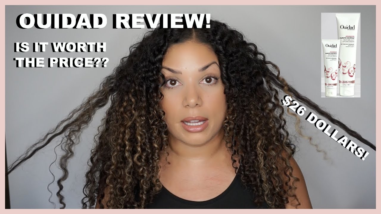 OUIDAD FRIZZ FREE CURLS | Featherlight Styling Cream REVIEW! IS IT WORTH IT?