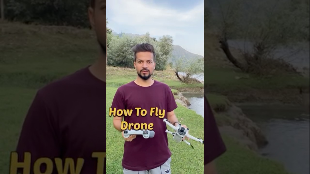 How to fly drone - How to fly DJI mini 3 pro tutorial #djidrones #dji # ...