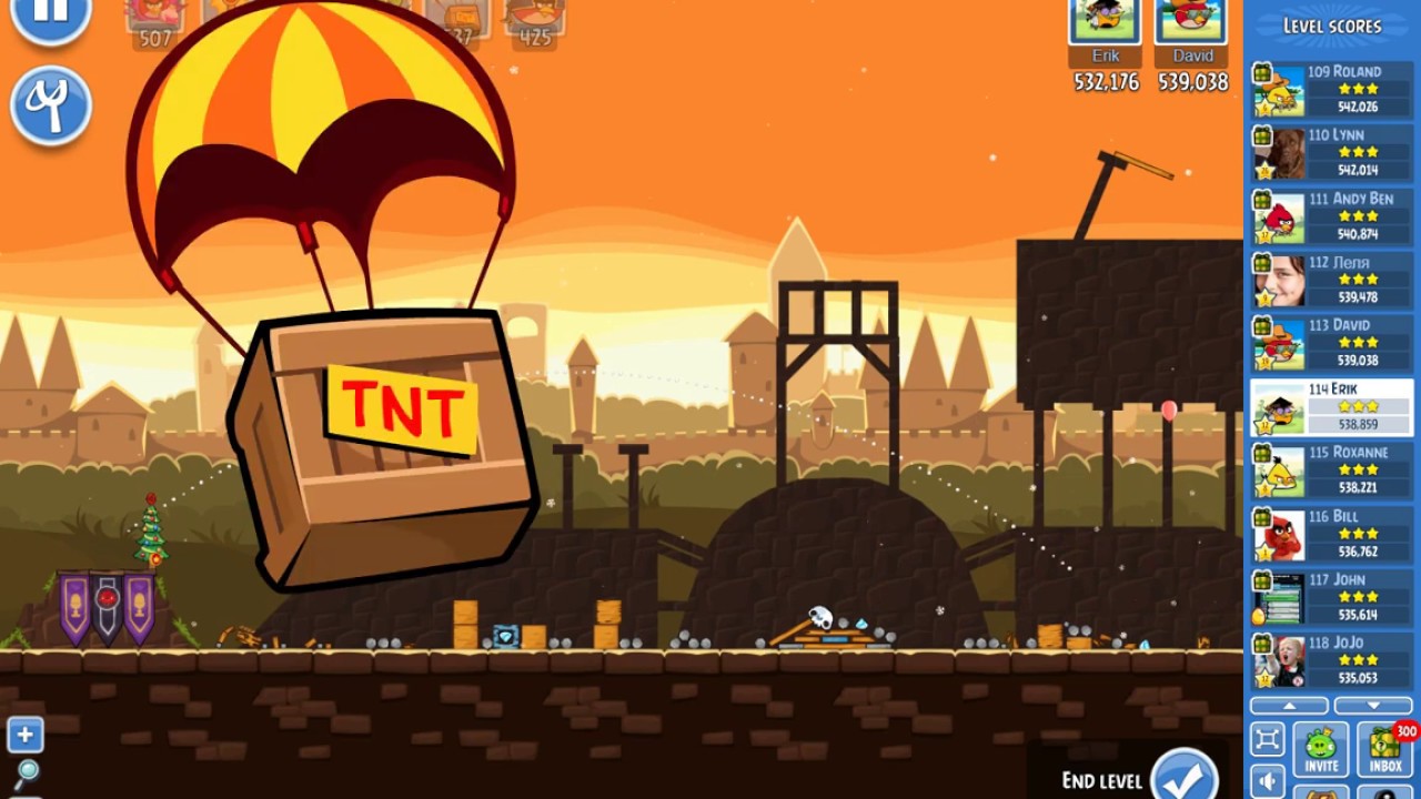 Angry Birds Friends/ Knights Of the Golden Egg tournament, week 359/C level 2