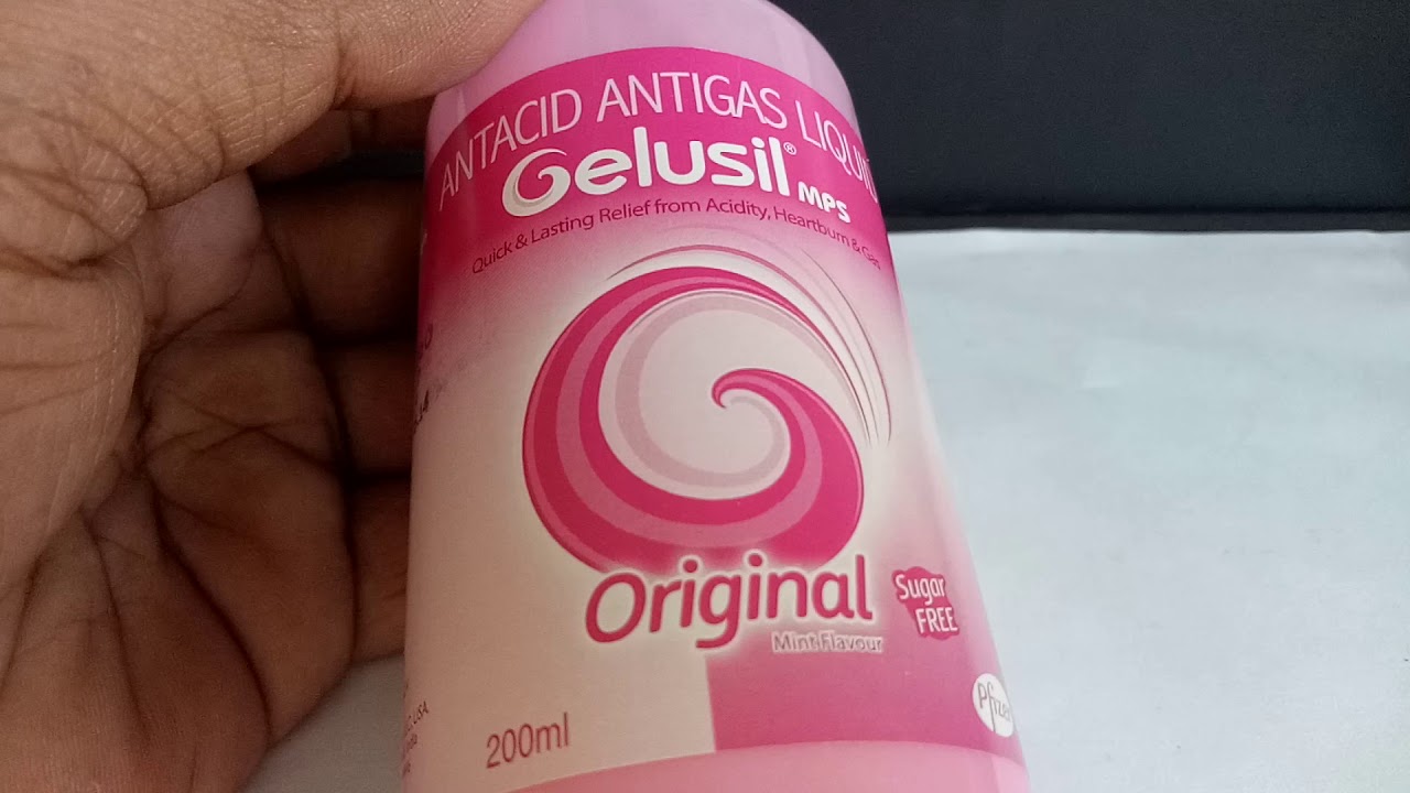 Gelusil Mps Syrup Uses In Hindi Gelusil MPS Syrup Full Review - YouTube
