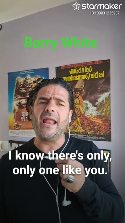 You're the First, the Last, My Everything  - Erasmo ( Cover de Barry white).