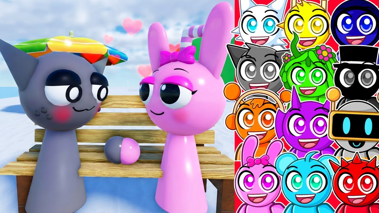 Gray Has a GIRLFRIEND PINKI?! (Roblox Animation)