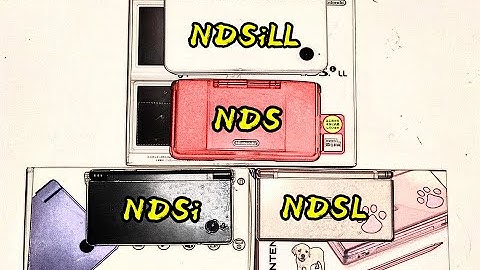 【童年補完計劃】一口氣開箱4台全版本的NDS系列掌機，對比各個版本之間的區別 - 天天要聞