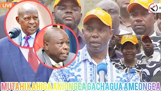 Forgive me 🙏 Mutahi Kahiga Praise For Forgiveness After Odm Delegate Worn Him