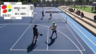 $4,800 Heist Pickleball Open SemiFinals: Siarhei Afanasenka/Alex Emery vs Ray Heinonen/Angus Lee
