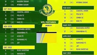 Ratiba ya Yanga Ligi Kuu Tanzania bara  2021/2022