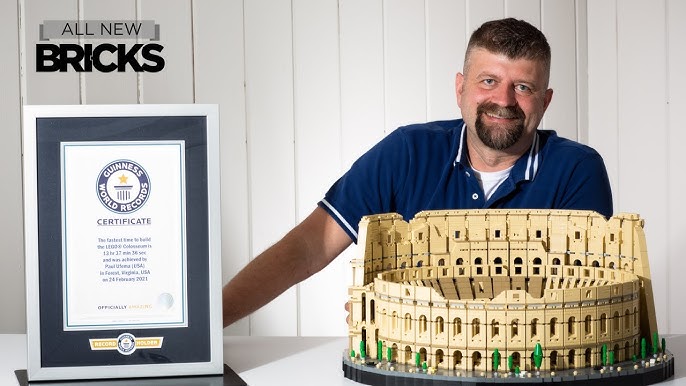 Lego Icons 10294 Titanic Guinness World Record with Wicked Brick Display  Case 