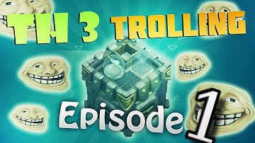 TROLLING LOW LEVELS | Clash Of Clans - Town Hall 3 Trolling