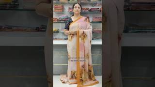 Lovely Digital Print Premium Siri Chiffon Sarees #siricollections #siricollectionsnizampet #chiffons
