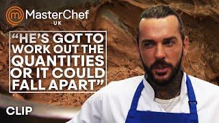 Pete Wicks Baking Disaster | MasterChef UK | MasterChef World